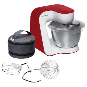 Acheter Maintenant Bosch StartLine MUM54R00 Rouge – Robot De Cuisine 7