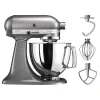 SET KitchenAid KSM 125 Silber + Zubehör Set – Robot De Cuisine outlet 5