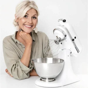 KitchenAid KSM 175 Nadia Damaso`s Set Rouge – Robot De Cuisine online boutique 9