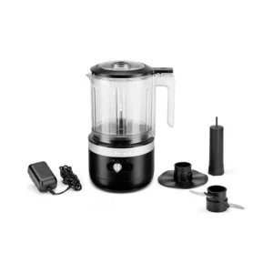 Top ventes KitchenAid 1.19l Processeur Alimentaire Sans Fil Noir – Robot Ménager 9