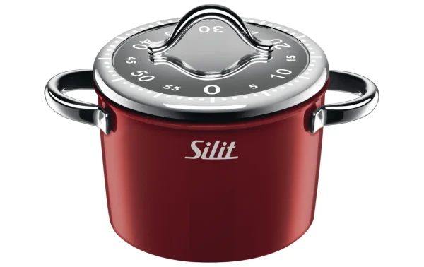 achat pas cher Silit Minuteur De Cuisine Vitaliano Rouge – Appareils De Cuisine Divers 1