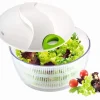 outlet soldes Moha Essoreuse à Salade Turby 24 Cm, Transparent/Blanc – Appareils De Cuisine Divers 8