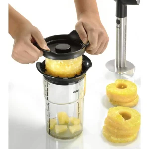 GEFU Coupe-ananas Professional Acier Inoxydable, Argent – Appareils De Cuisine Divers pas cher en vente 7