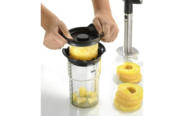 GEFU Coupe-ananas Professional Acier Inoxydable, Argent – Appareils De Cuisine Divers pas cher en vente 3