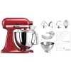 KitchenAid KSM 200 Rouge Swiss Edition – Robot De Cuisine magasin france 5