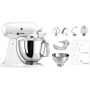 magasin pas cher KitchenAid KSM 200 Blanche Swiss Edition – Robot De Cuisine 7