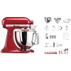 boutique en ligne KitchenAid Swiss Anniversary Set KSM200 Rouge – Robot De Cuisine 5