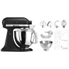 KitchenAid KSM 200 Noir Fer Swiss Edition – Robot De Cuisine en promotion 13